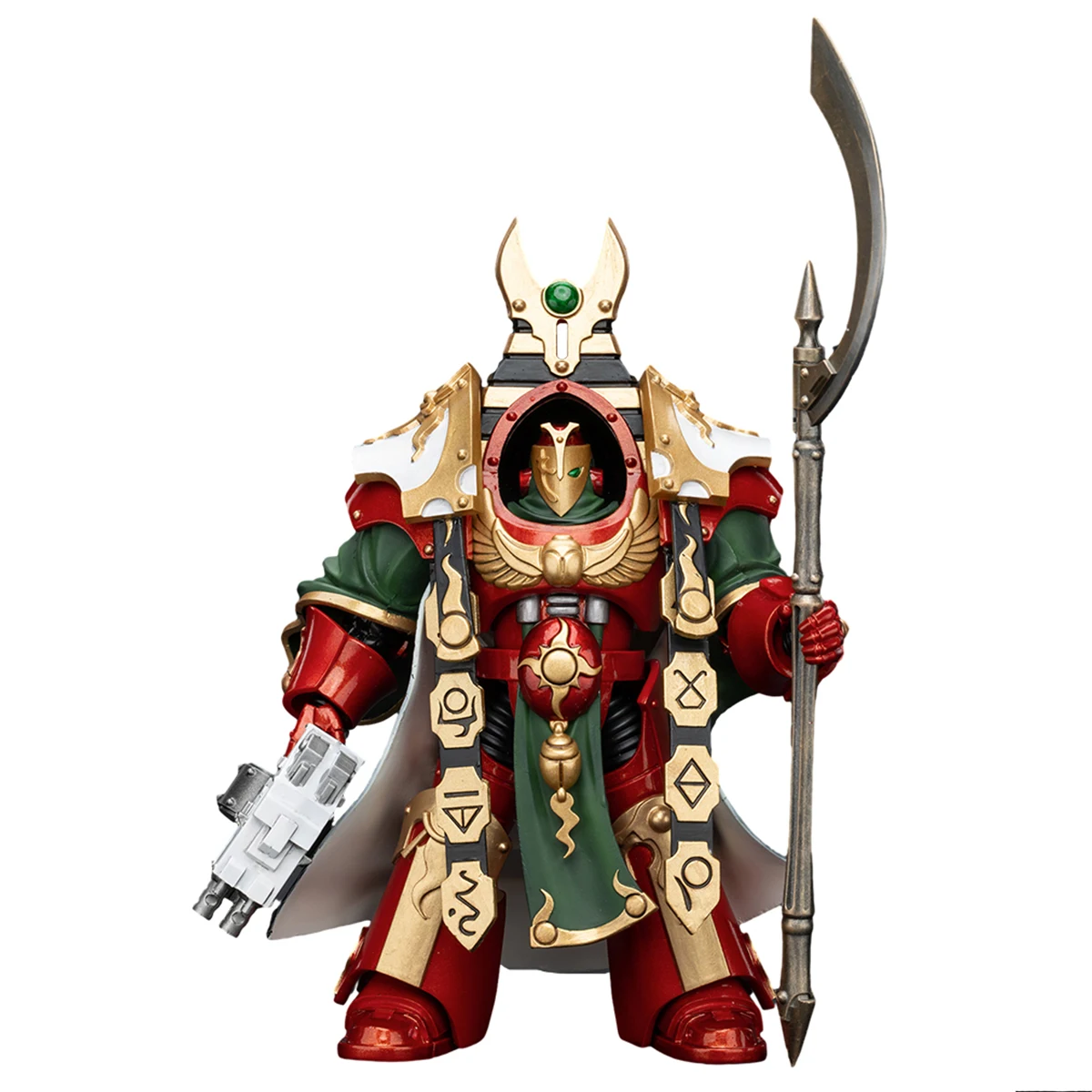 شخصية HiPlay JOYTOY Warhammer The Horus Heresy CataphractII Thousand Sons 1:18 JT5765 JT5826