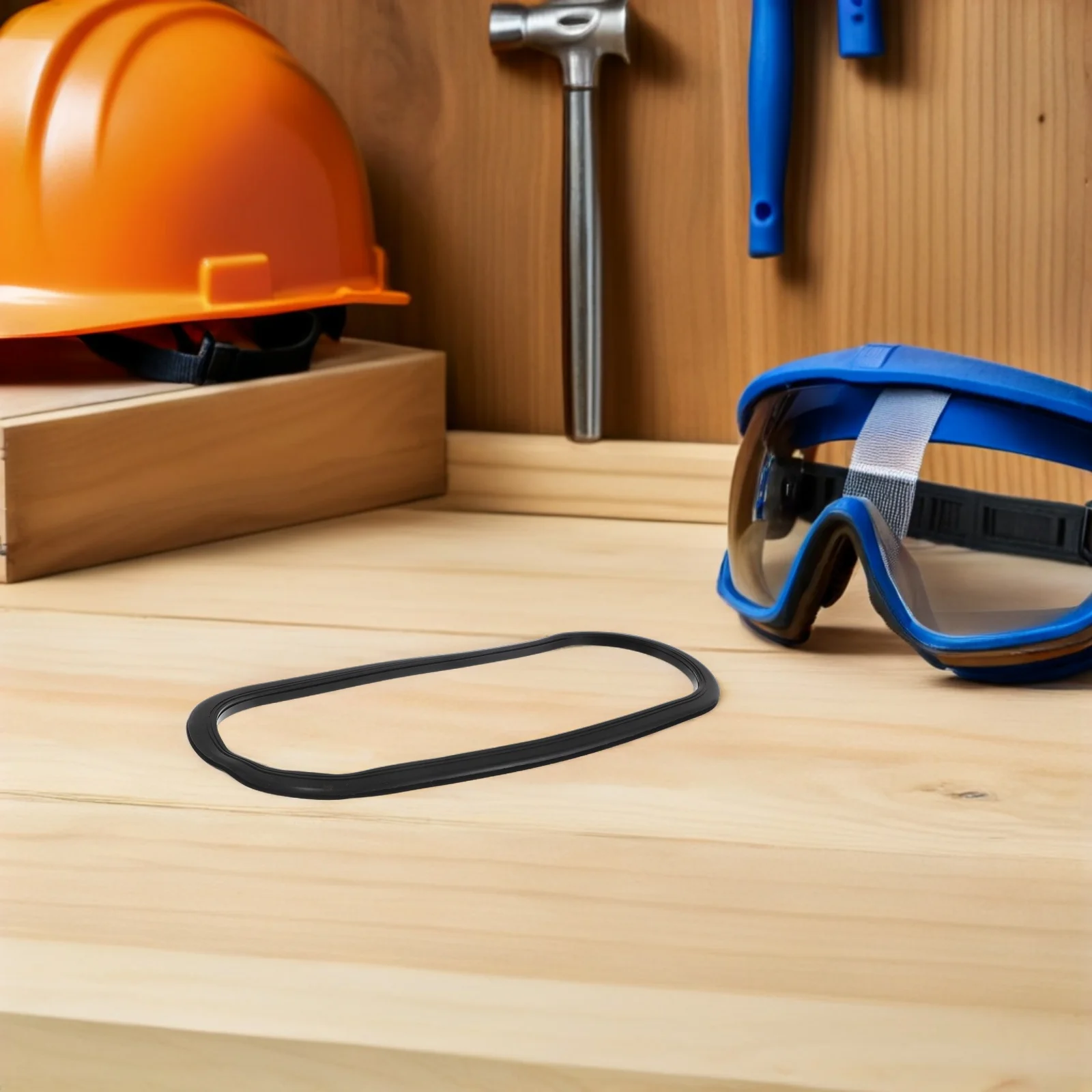 

Sandblaster Frame Replacement Rubber Lens Cover Anti-Dust Sandblasting Visor Lens Frame Accessories for Industrial