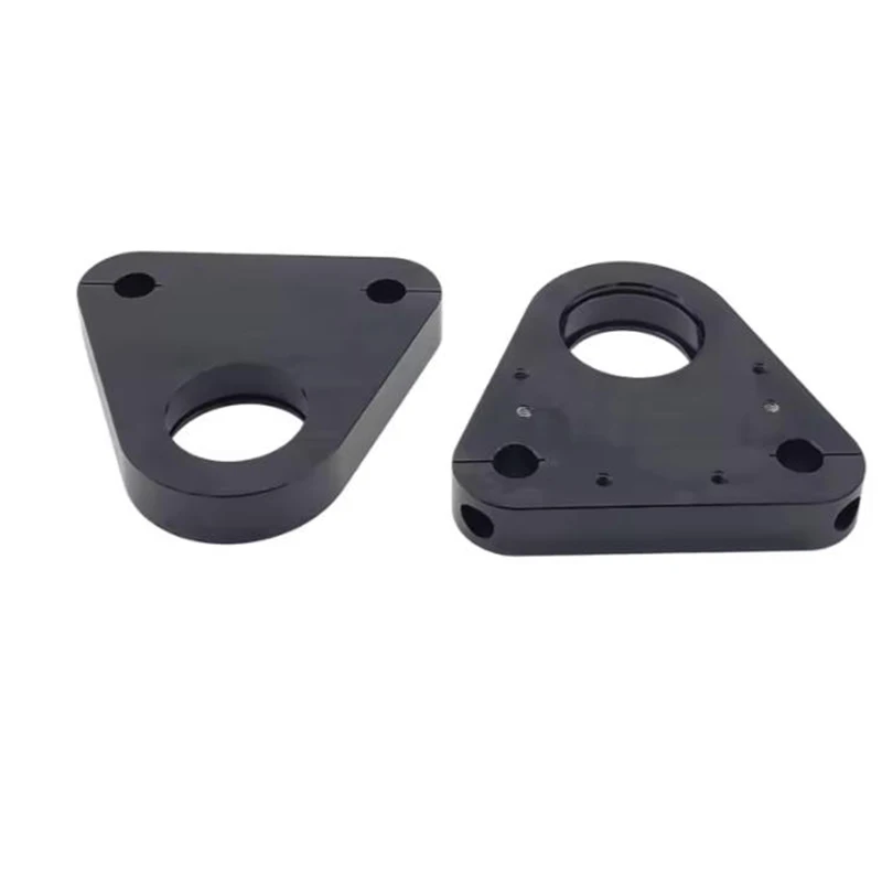 

CNC Machined Aluminum Base Plate Lower Mounting Bracket for Structural Frame & Machine Assembly OEM Custom