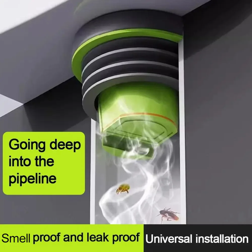 Compatible Toilet Flange Seal Backflow Valve Leak-proof Flange As Shown Backflow Valve Temperature Resistant Leak-proof Design