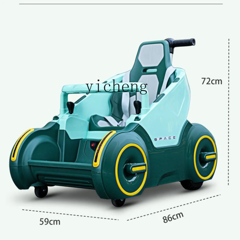 XL Children's Electric Car Four-Wheel Remote-Control Automobile Children's Charging Toy Car Balance Car Charging