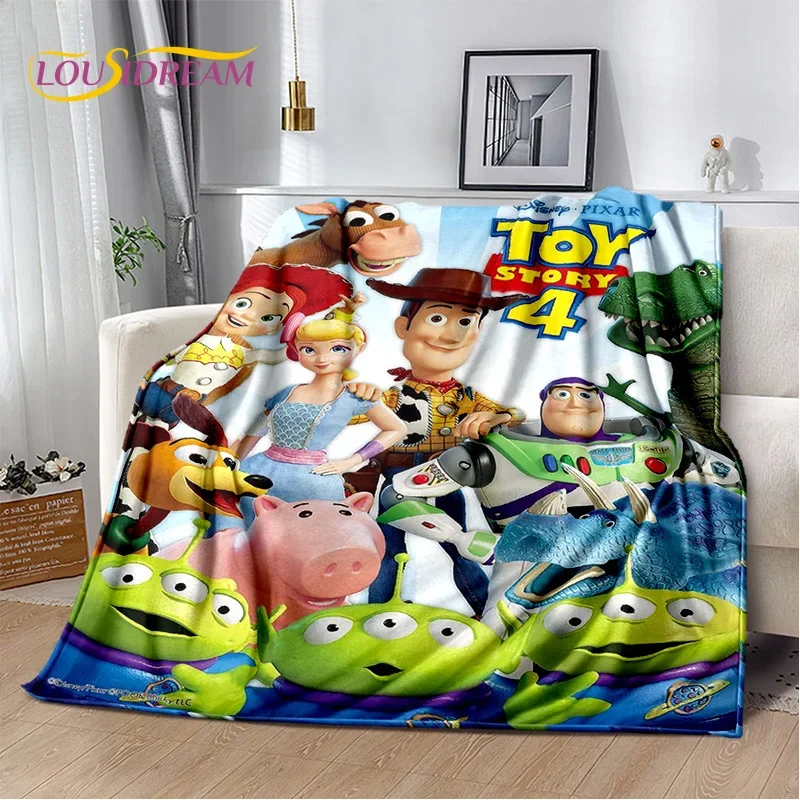 귀여운 토이 스토리 디즈니 만화 부드러운 플란넬 담요 던지기 담요, 거실 침실 침대 소파 피크닉 커버, 어린이 선물, 29 스타일