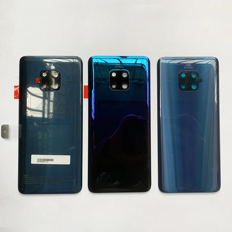 For Huawei Mate 20 / Mate 20 Pro задний корпус New Original Glass Rear Housing Battery Cover Back Case With Camera Lens+Logo