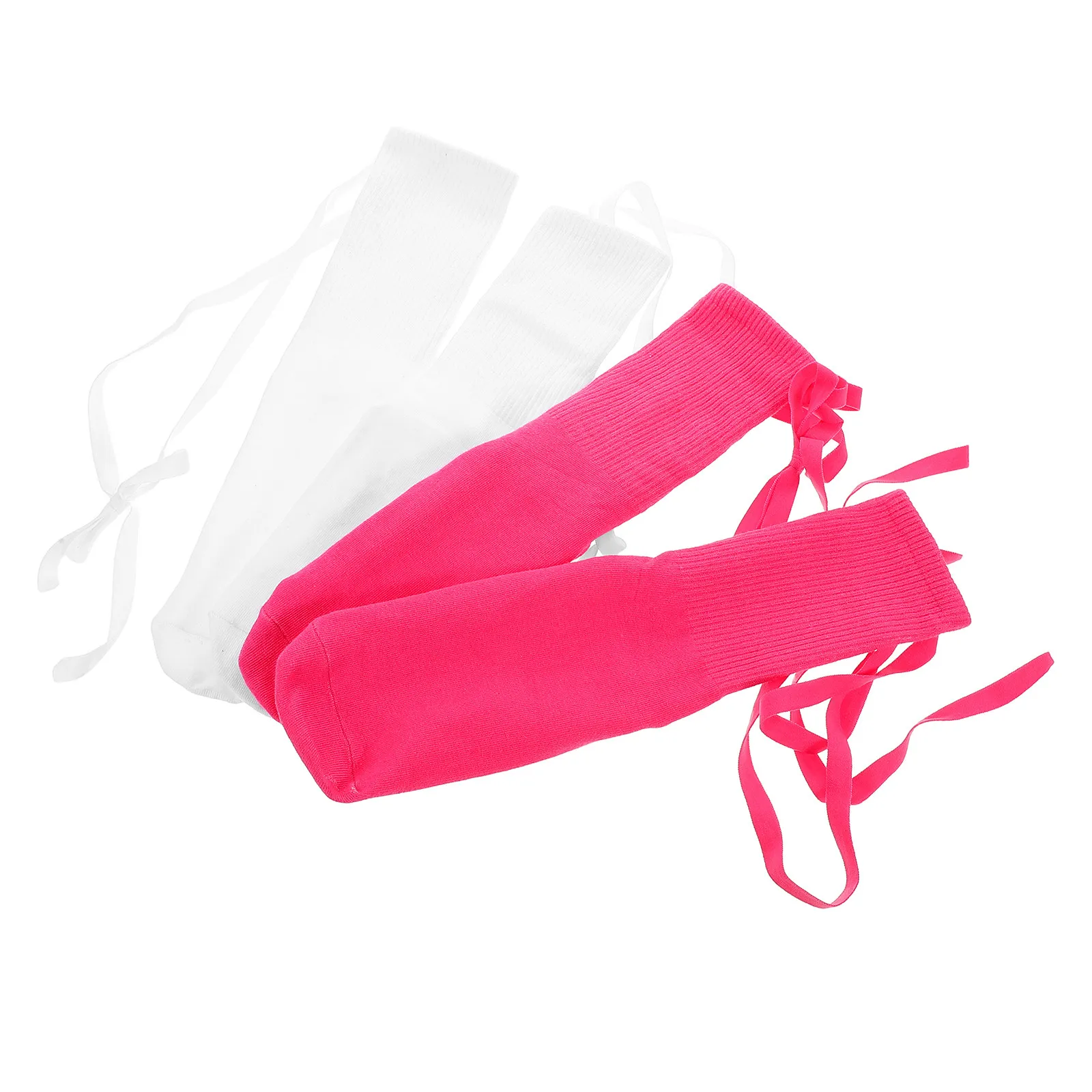 2 Pairs Yoga Socks Non Slip Women Pilates Cotton Bottom Midcalf Breathable Adjustable Strap Workout Nonskid Grip Socks