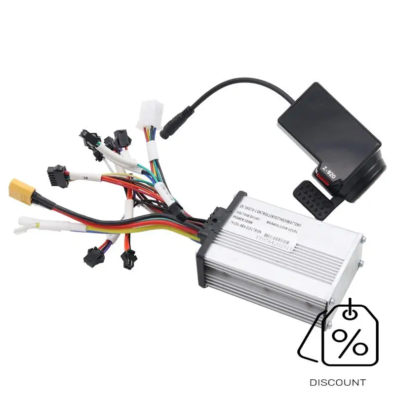 Controlador sem escova BAAG-48V 500W + acelerador LCD Z-920 para Kugoo M4/PRO & CROSSER T4 Scooter Elétrico Reparação Acesso de substituição
