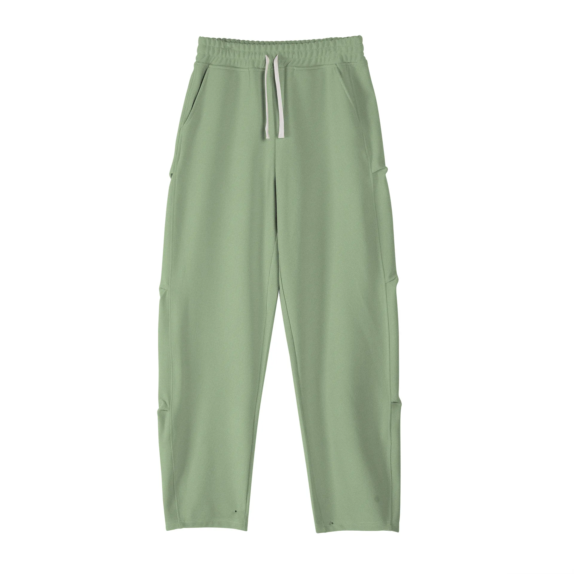 

Casual Outdoor Sports Loose Fit Pants Faion Urban Sle Youth Clothing Straight Leg Lengthened Thiened Design een Color