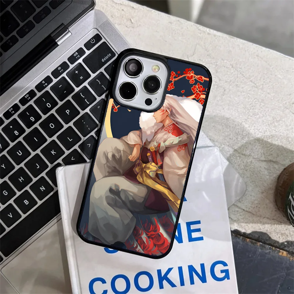 Anime Inuyasha Phone Case Strong Magnetic For IPhone 15 14 13 Pro Max 11 12 Mini Alex Mirror For Magsafe