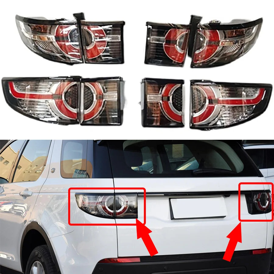 Car Tail Light Assembly Rear Stop Bumper Brake Tail Lamp Light Inner Outer Left/Right For Land Rover Discovery Sport 2015-2019