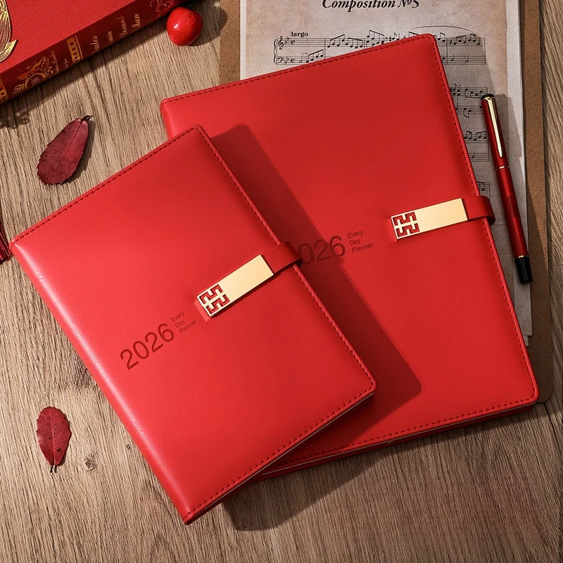 Agenda 2026 Planner Organizer Diary Canlendar Daily Notebook and Journal A5 A4 Bullet Notepad Office Note Book Plan Sketchbook