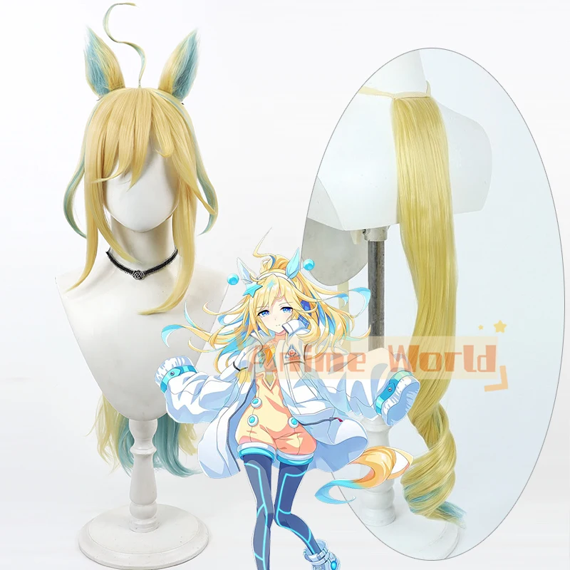 

Neo Universe Anime Game Umamusume Pretty Cosplay Wig Synthetic Hair Heat Resistant Halloween Role Play Party