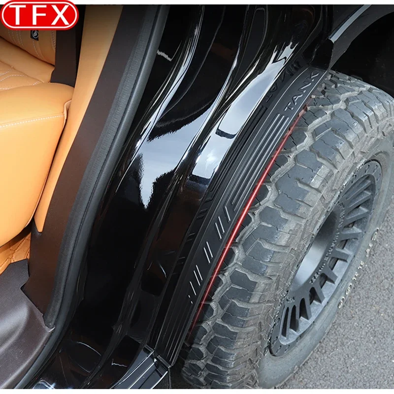 

For Tank 500 Great Wall 2022-2024 Car Mudguards Plastic Fender Cover Rear Wheel Linining Mud Flaps Guard Cover Auto Accessories