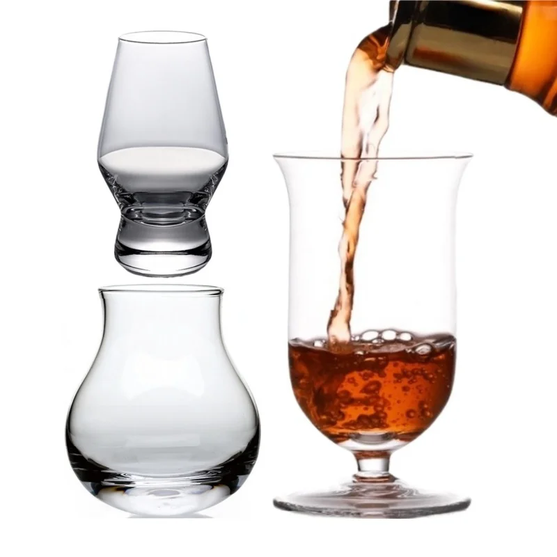 200-400ml bezołowiowy kryształowy kieliszek do whisky brandy wódki sake specjalne modelowanie degustacja kieliszek do wina profesjonalny zestaw do wina