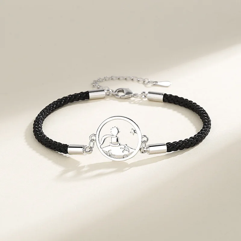 Fashion Creative Fox Little Prince Couple Bracelets Sets For Women Men Adjustable Braiding Handwear Matching Lover Gifts Accesso