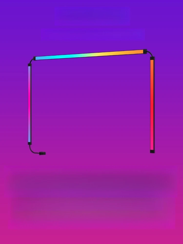 Lampada per schermo del computer Lampada a LED RGB per atmosfera di gioco per PC Illuminazione a LED Luci per schermo fantasma sincrono Lampada a nastro con interruttore USB