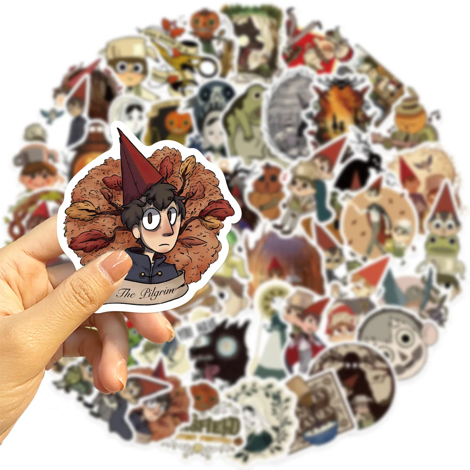 10/50 قطعة الرسوم المتحركة الكرتون فوق الحديقة الجدار ملصق لطيف الكتابة على الجدران DIY بها بنفسك الأمتعة كأس دفتر سكيت ملصق مضاد للمياه لعبة #3