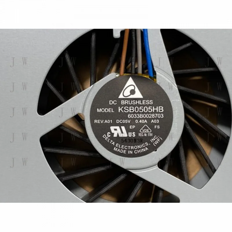 DDW  FOR  Delta Electronics KSB0505HB CPU Cooling Fan DC05V 0.40A BRUSHLESS 6033B0028703