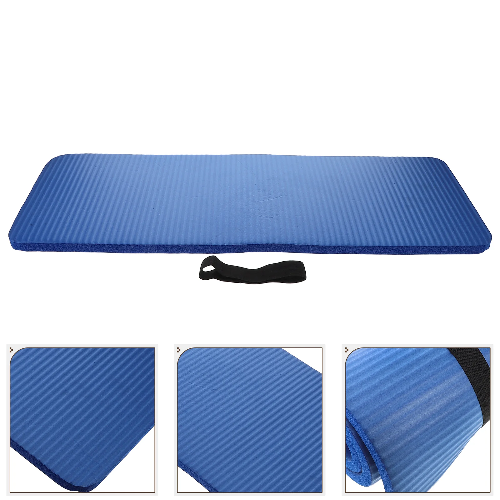 

Yoga Knee Pad Cushion High Density Rubber Non-Slip Base For Elbows Wrists Floor Exercises Shock Absorbing Fitness Mat For