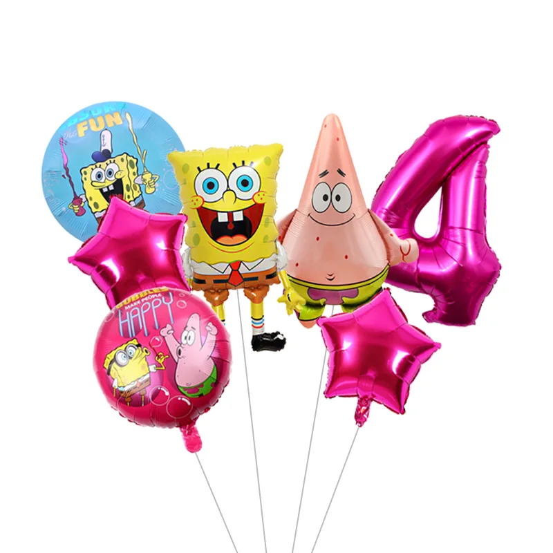 Niedlicher SpongeBob-Themen-Partykerzen-Geburtstagstorten-Topper für Kinderfeier-Dekoration – Detail 13
