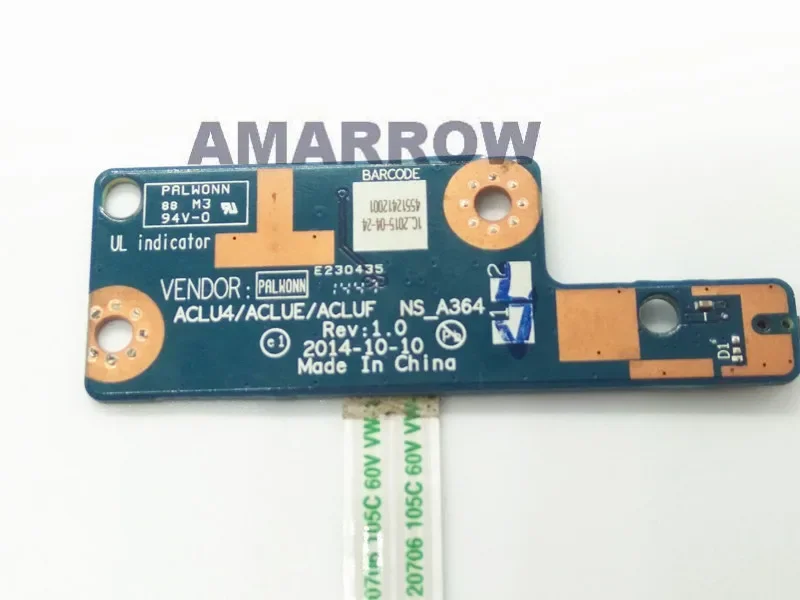 Original Power Button Board Switch Board for Lenovo Z50-70 Z50-75 Z50-30 Z50-80 G50-30 G50-45 G50-70 G50-80 NS-A364 NS-A273