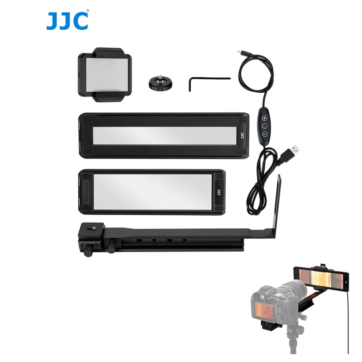 

JJC Upgrades 35mm 120mm Film Digital Negative Digital Adapter Kit for DSLR Cameras
