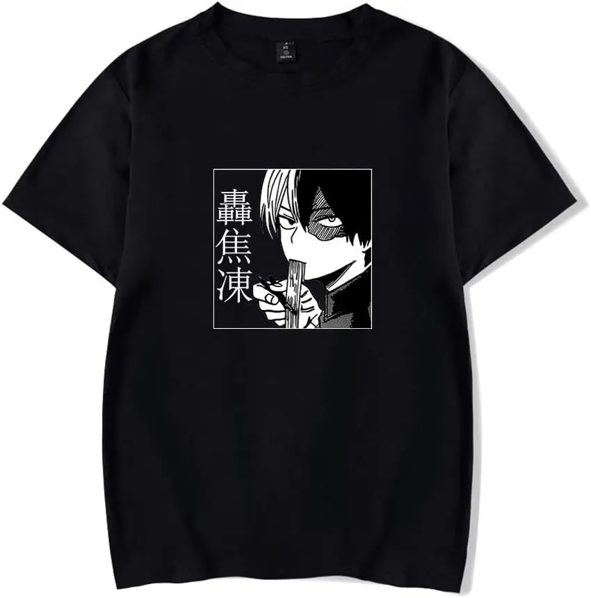 Unisex MHA T-Shirt Bakugou Katsuki Plus Ultra Graphic Tee Shirt