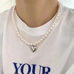 Pendant Necklace Beads Necklace Fashion Neck Jewelry CCB Material Stylish Pearls Necklace Perfect for Fashionable Women Dropship