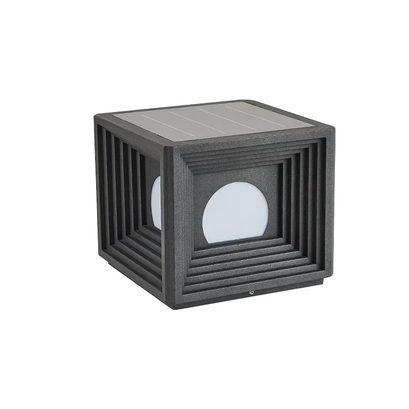 stigma lamp, outdoor solar lamp, dual-purpose power connection