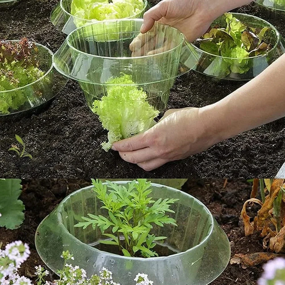 5/10/20pcs Slug Protection Vegetables Covers Plant Snail Collar Guard Garden
