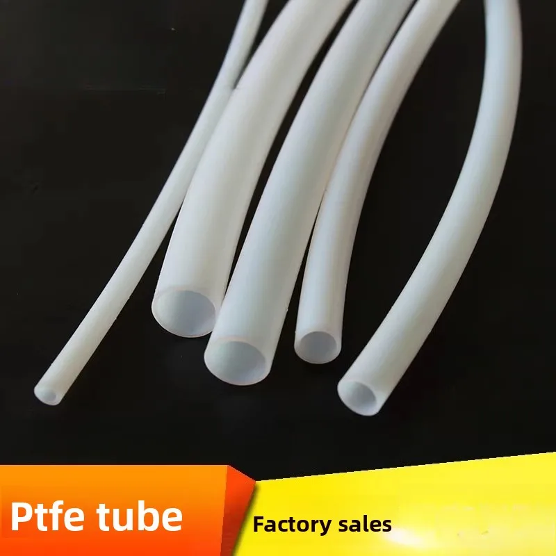 

PTFE Tube 1/2/3/4/5/6/8/10/12/14/16/18mm Flexible Chemical Resistant Pipe