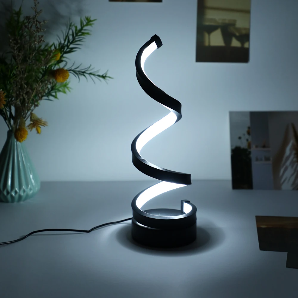 1PC Modern Simple Table Lamp Bedroom Bedside Desk Creative Art Decorative Table Lamp