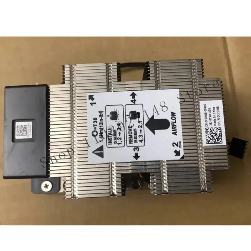 WYORESY NEW CPU Heat Sink for Dell Precision Tower 7820 T7820 R5NN8 and Carrier 0YD4TX 0C20W8