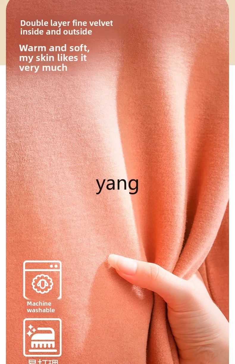 LMM thermal underwear set men's fleece thickened heating long johns men's winter