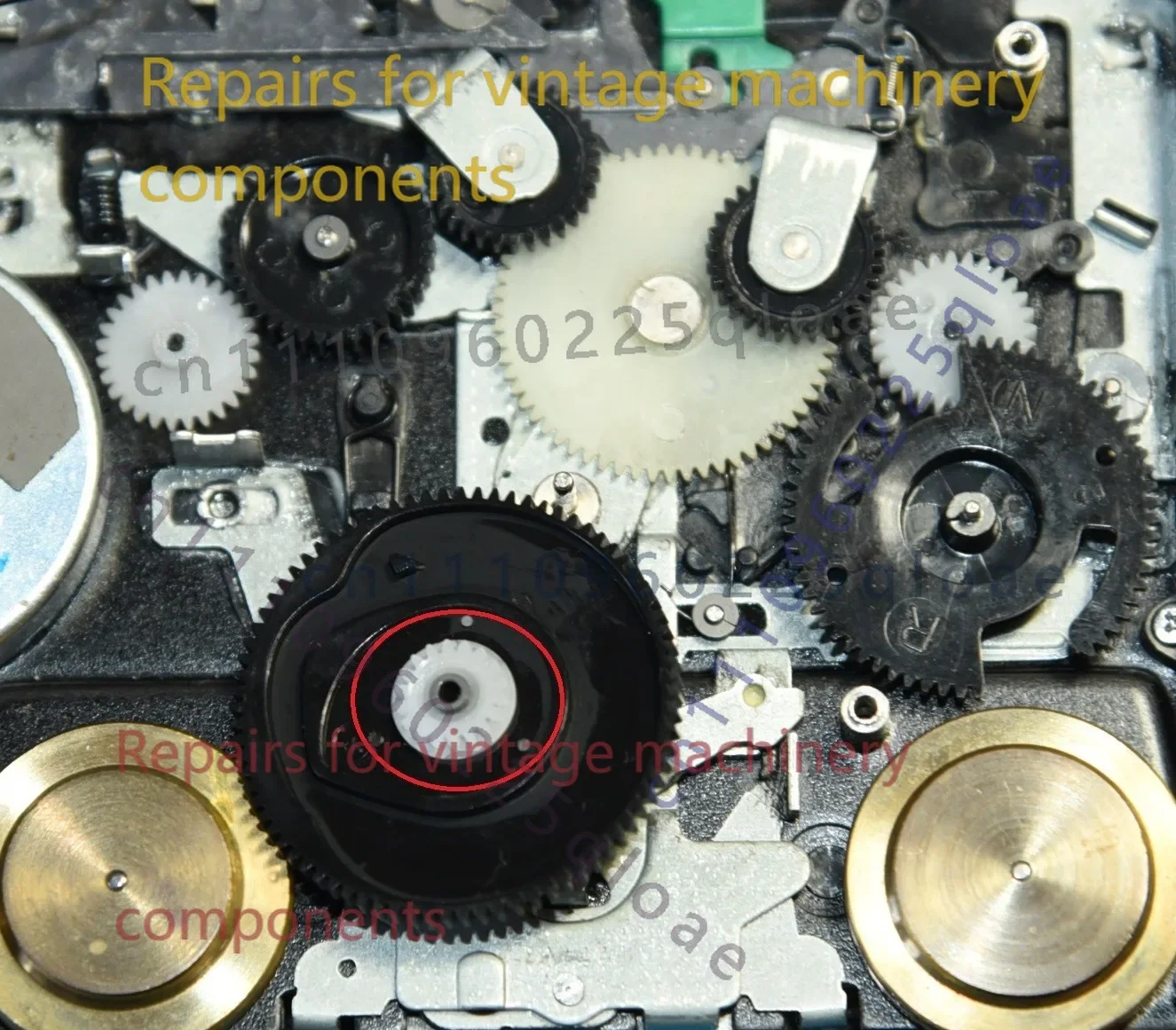 1PCS Gear Clutch Replacement For Sony WM-GX50 Walkman Cassette Player Anti-Slip Rewind Transmission Repair Spare Part