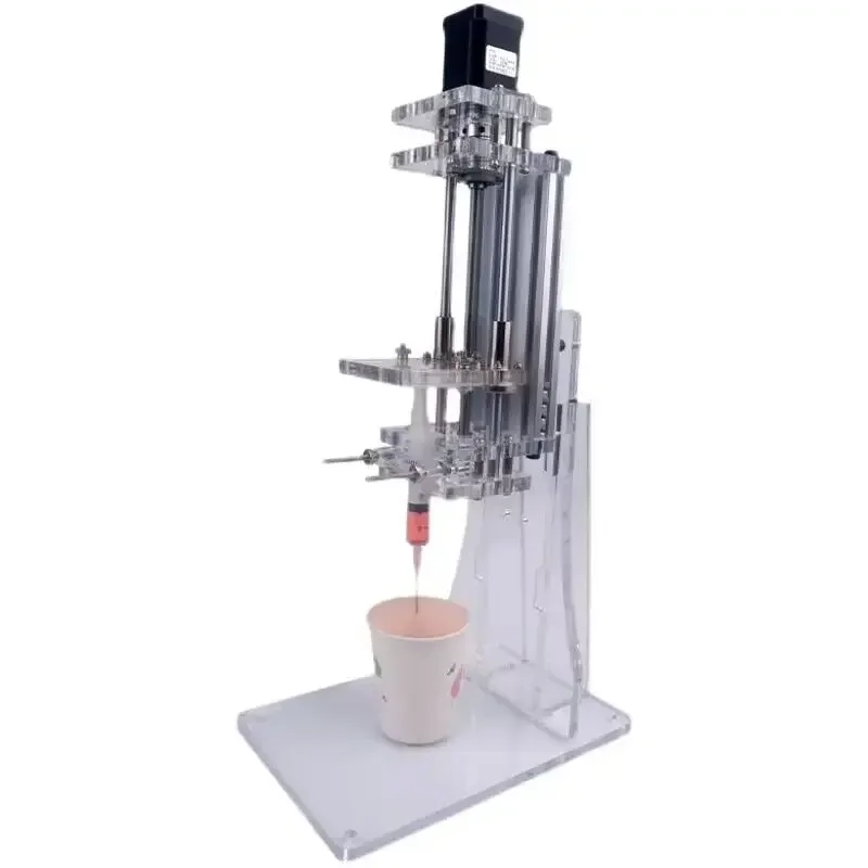 hot sale Laboratory Micro Pump Desktop Vertical Syringe Pump Syringe Thruster Laboratory Micro Pump Dispenser Liquid Dispenser