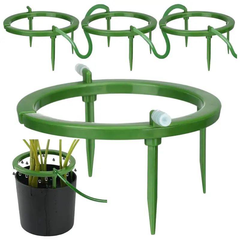 New Drip Emitter Drip Ring for Root Irrigation System Rainwater Plant Watering Tool Suitable for Flower Pot Accessories