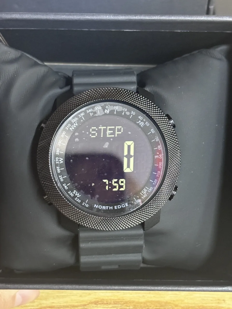 Men Digital Watch NORTH EDGE DESERT  Outdoor Sports Running Swimming Outdoor Sport Watches Altimeter Barometer Compass WR50