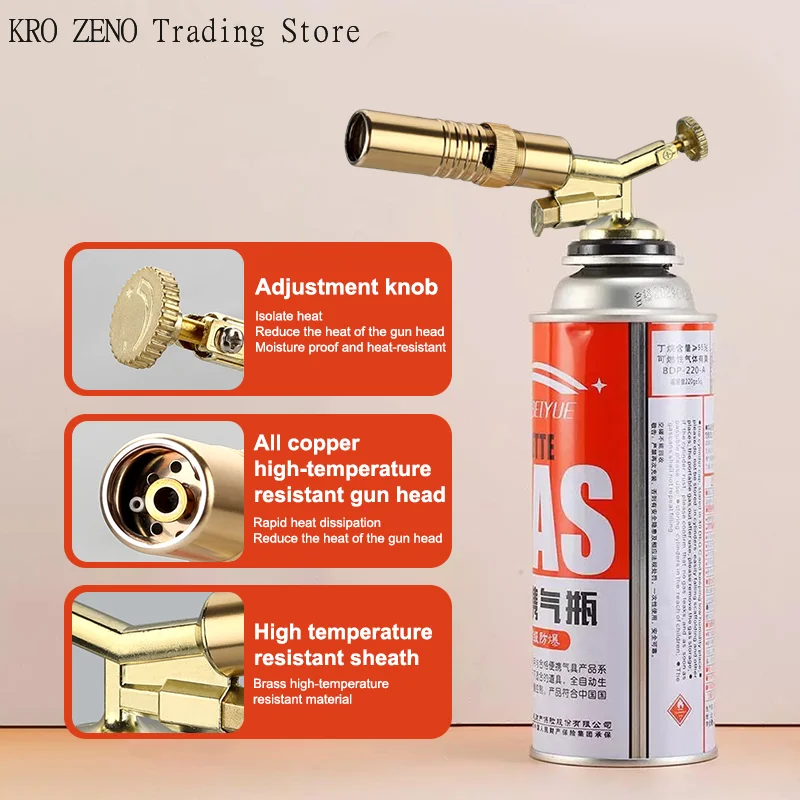 Portable Welding Gas Torch Fla - Camping Cooking Jet review and price
