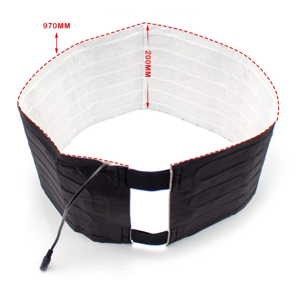 970x200MM 15KG Liquid Gas Storage Tank Heater Band Steel Cylinder Heating Belt 220V Gas Cylinder PTC Auxiliary Warmer