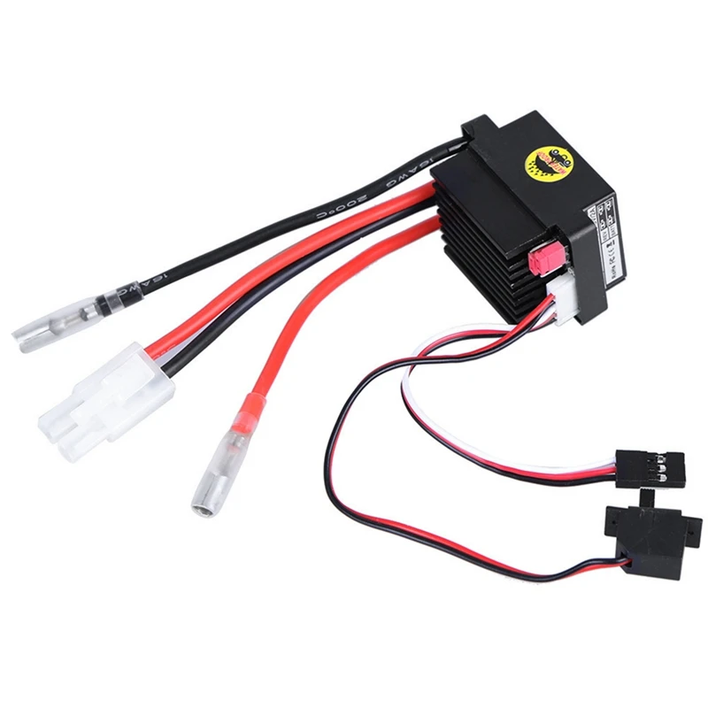 320A ESC Brush Motor Speed Controller Double Way Replacement For HSP HPI RC Car Boat Model TAMIYAS Plug