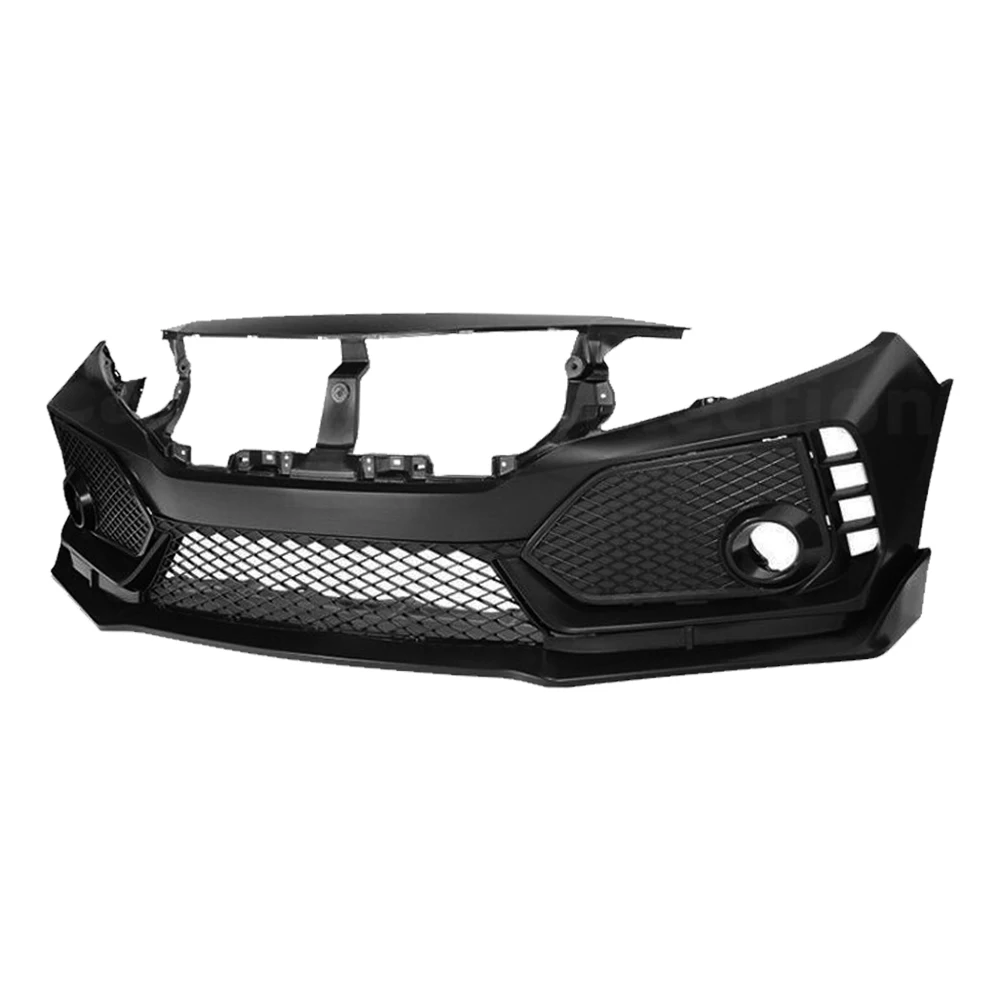 10thgen Type R Style Conversion Front Bumper for 2016-2019 Honda Civic