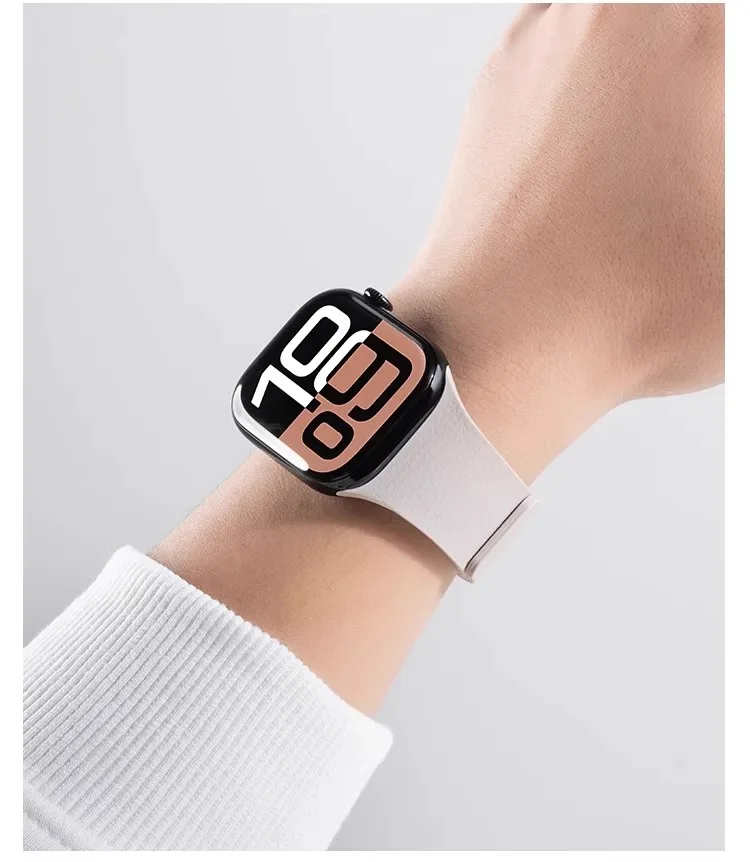 Magnetic Strap for Apple watch Bands Ultra2 40mm 44mm 46mm 45mm 49mm 42mm 38 41mm correa Bracelet iWatch Series 10 SE 9 8 7 6 image 5
