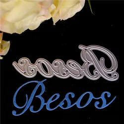 Word Metal Cutting Dies For Diy Scrapbooking Die Cut New 2018 Cuts For Paper Card Making Craft Embossing I Love You Lace