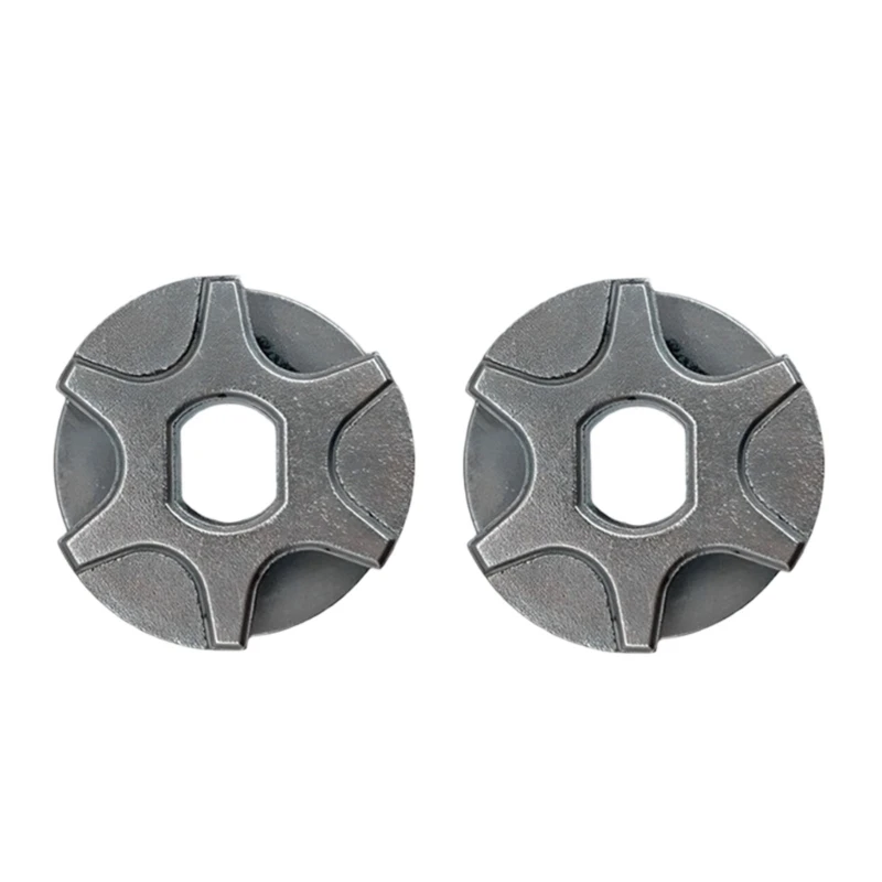 2PCS Thép không gỉ Chuỗi bánh xích cho dụng cụ điện sử dụng với các lỗ 10 mm & 12 mm M4YD