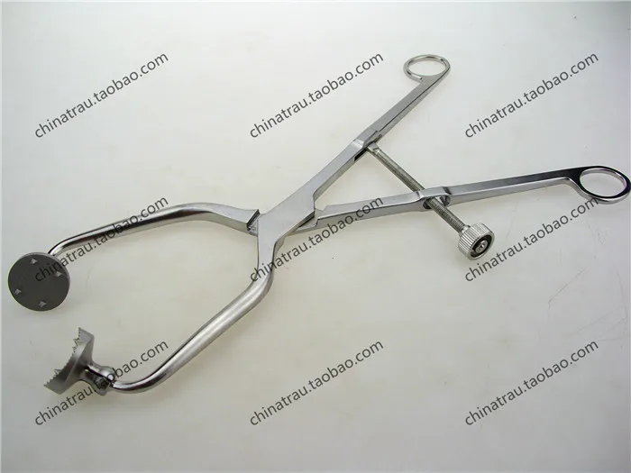 medical orthopedic instrument pelvis Straight head reduction forceps Reconstructive bobe plate Tip Point reduction pliers 28cm