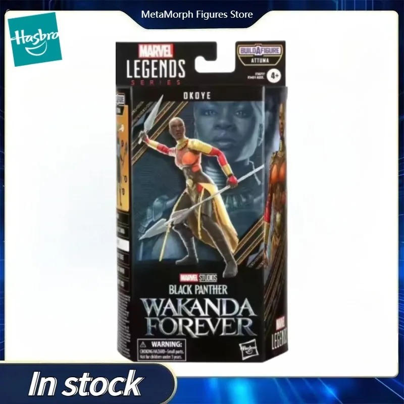 

Original Hasbro Marvel Legends Series BLACK PANTHER WAKANDA FOREVER DKDYE Anime Figure Toys Collection Ornaments