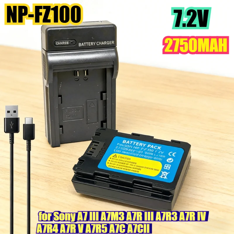 2750Mah NP-FZ100 Ba…
