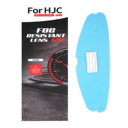 Pellicola per visiera per casco moto antiappannamento per HJC C70 FG-17 FG-ST IS-17 HJ-20M visiera Anti appannamento adesivo Patch antiappannamento