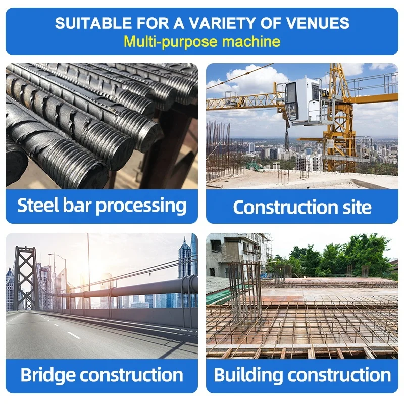 Hot Promotion High Speed Hydraulic Automatic Steel Rod Rebar Thread Rolling Machine/Screw Bolt Making Machine