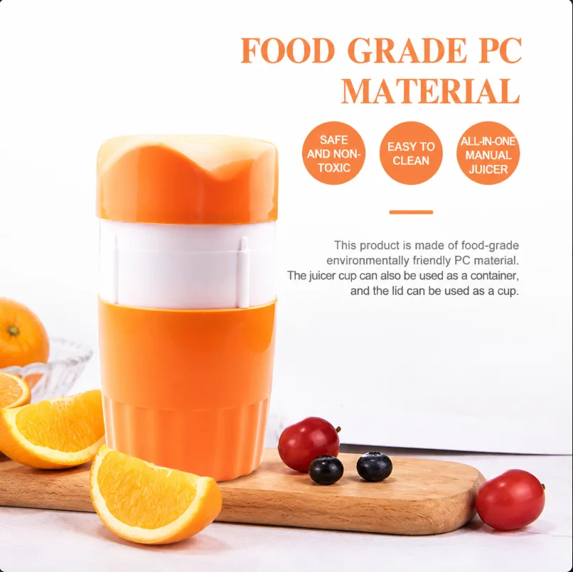 Multifunctional Hand Juicer Lemon Lime Squeezer Manual Citrus Orange Lemon Juicer Fruit Press Squeeze Extractor for Home Kitchen