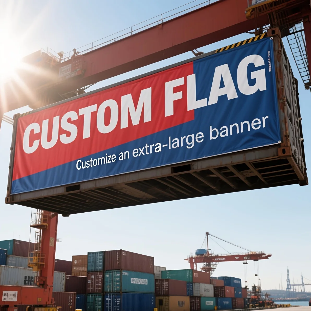 Large & XL Custom Flags Suitable for Weddings, Birthdays, Graduations - Personalized Text/Photo Banners with Your Own Text//Phot